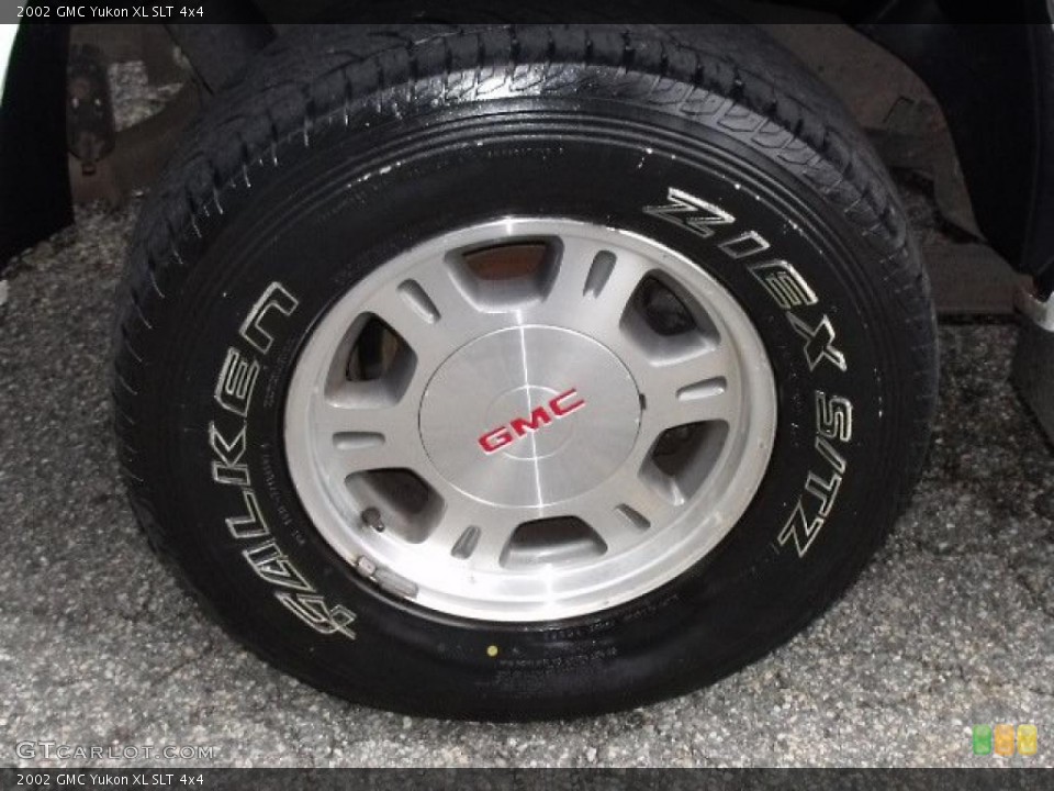 2002 GMC Yukon XL SLT 4x4 Wheel and Tire Photo #40779163