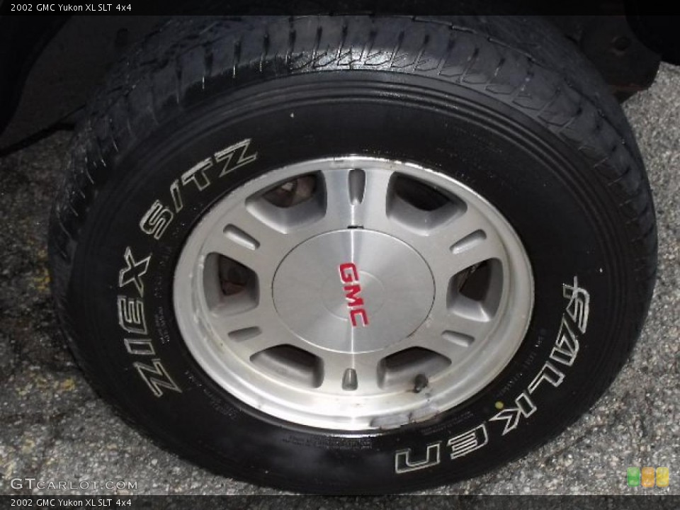2002 GMC Yukon XL SLT 4x4 Wheel and Tire Photo #40779179