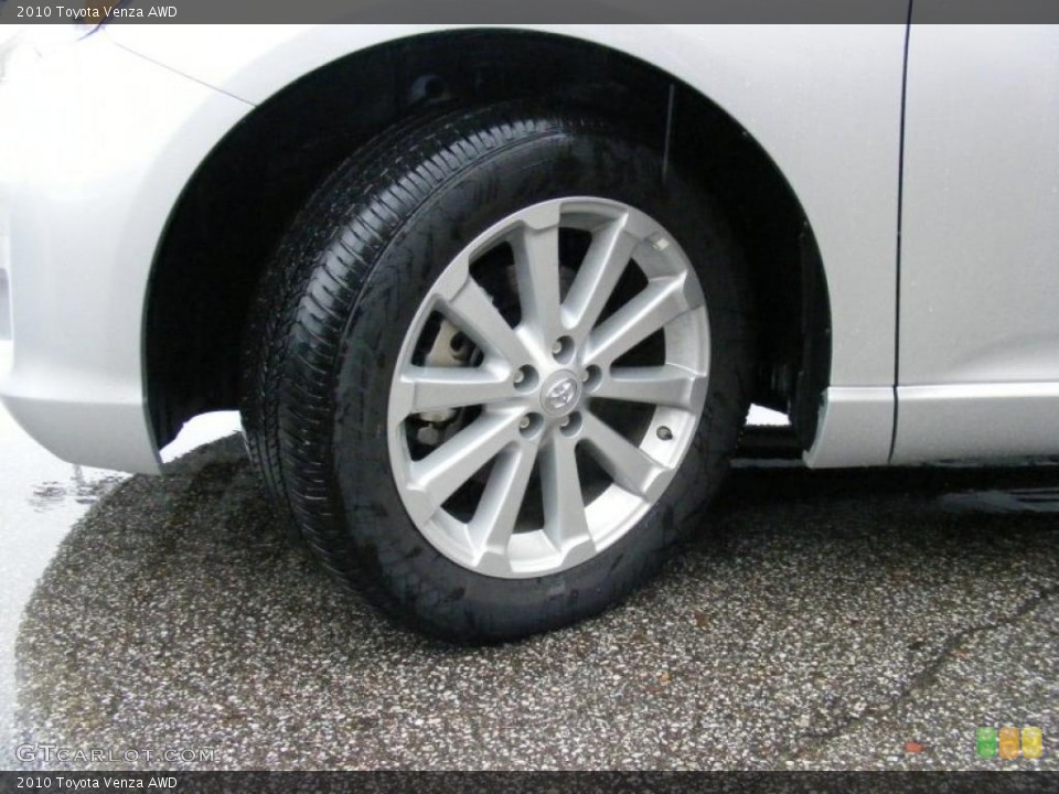 2010 Toyota Venza AWD Wheel and Tire Photo #40783131