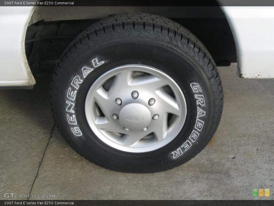 2007 Ford E Series Van E250 Commercial Wheel and Tire Photo #40783587