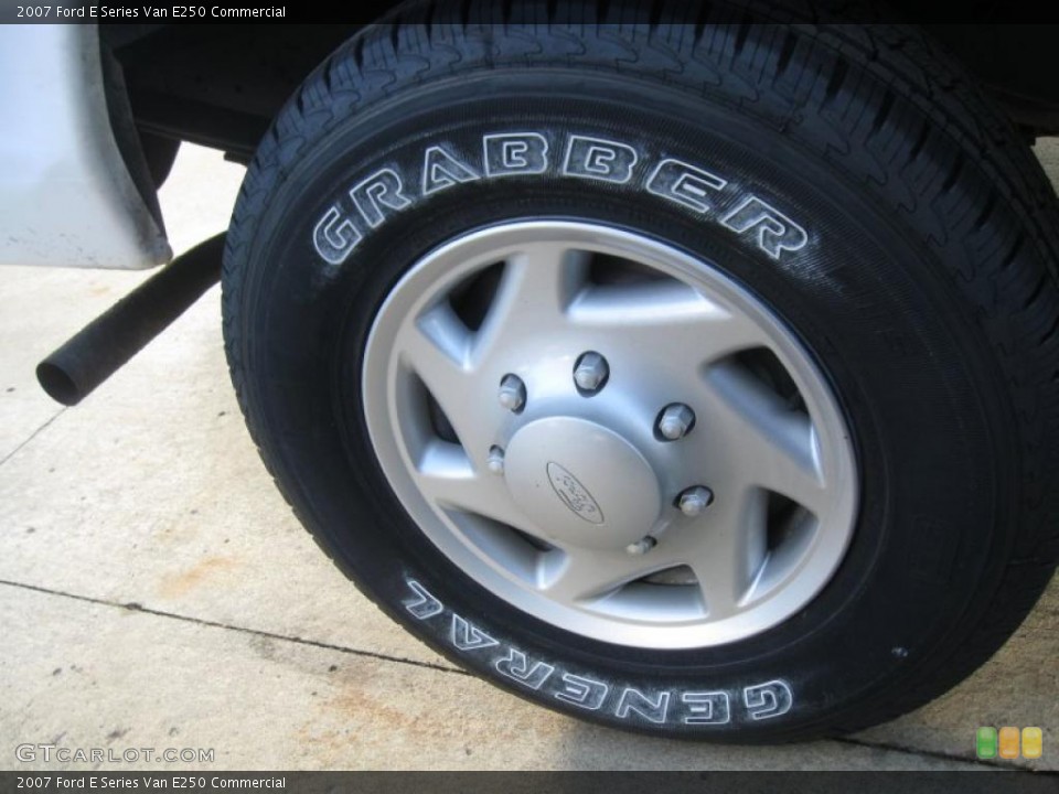 2007 Ford E Series Van E250 Commercial Wheel and Tire Photo #40783603