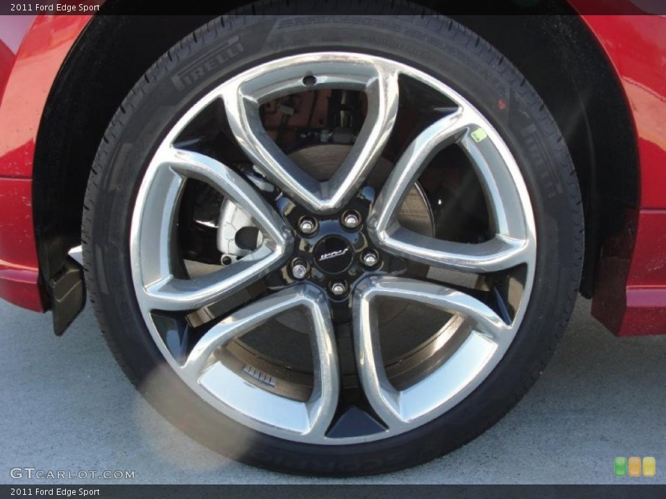 2011 Ford Edge Sport Wheel and Tire Photo #40789859