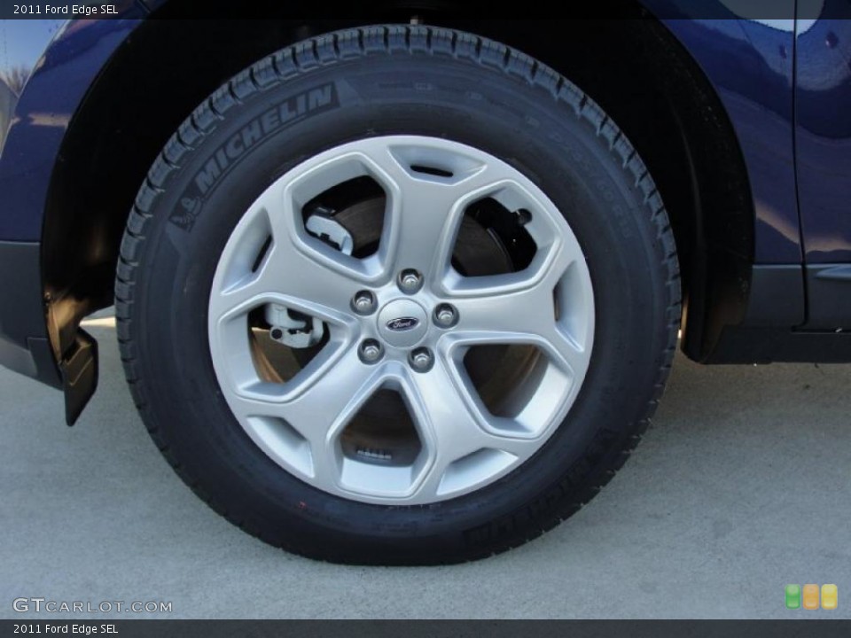 2011 Ford Edge SEL Wheel and Tire Photo #40790575
