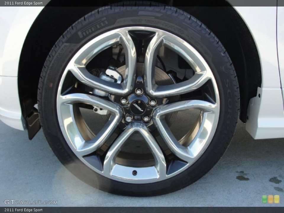 2011 Ford Edge Sport Wheel and Tire Photo #40792495
