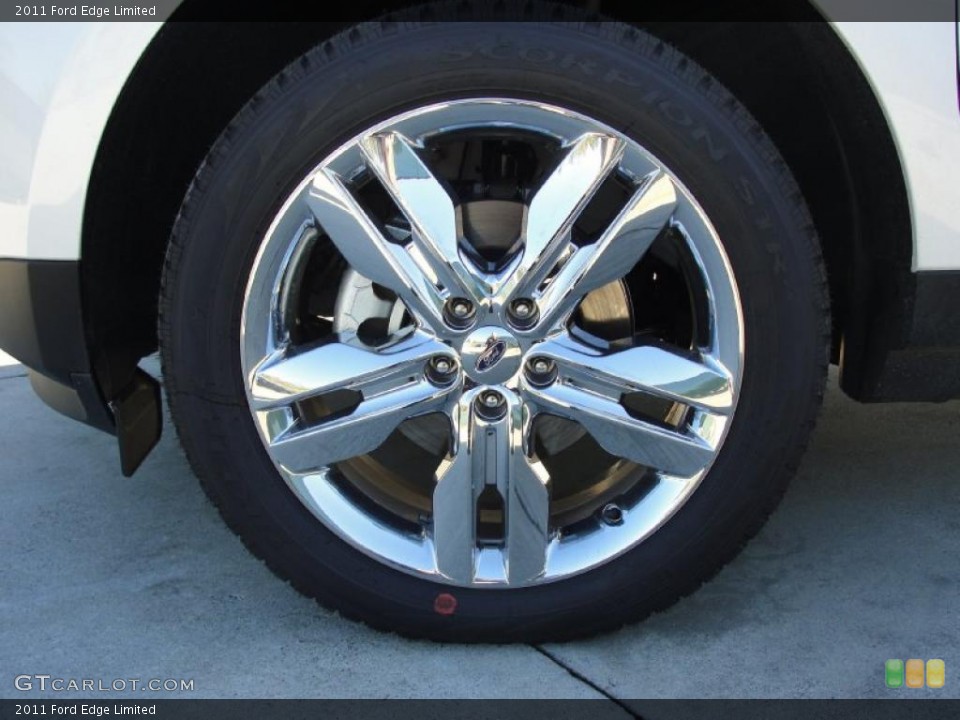 2011 Ford Edge Limited Wheel and Tire Photo #40794551