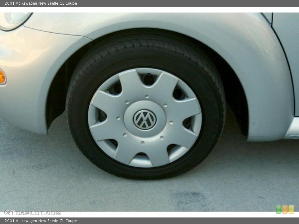2001 Volkswagen New Beetle GL Coupe Wheel and Tire Photo #40795611