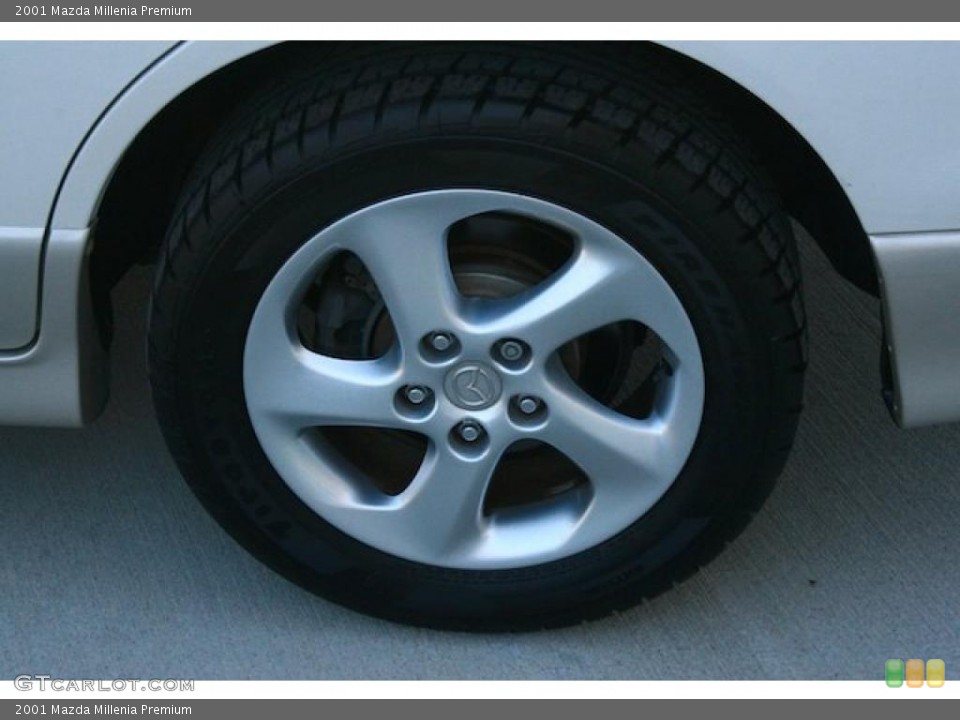 2001 Mazda Millenia Premium Wheel and Tire Photo #40797891