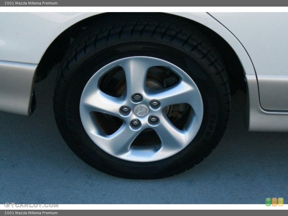 2001 Mazda Millenia Premium Wheel and Tire Photo #40797907