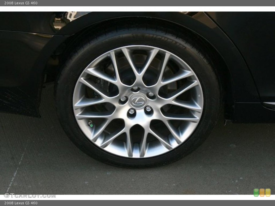 2008 Lexus GS 460 Wheel and Tire Photo #40799491