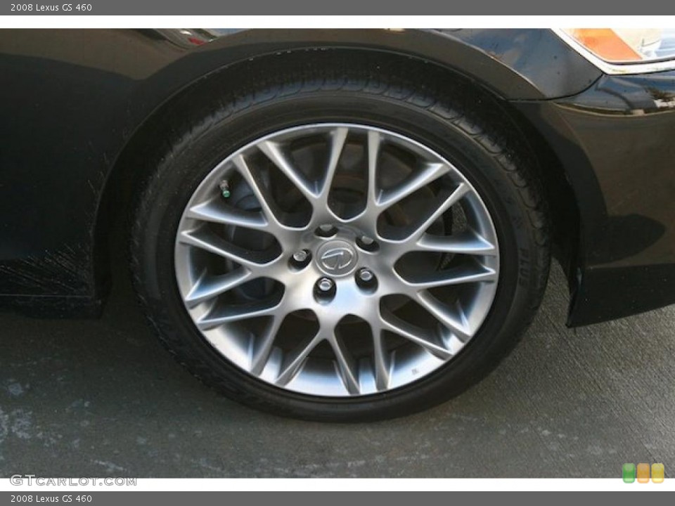 2008 Lexus GS 460 Wheel and Tire Photo #40799507