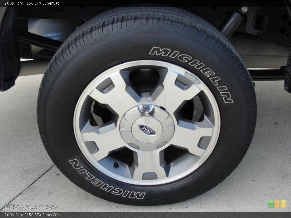 2009 Ford F150 STX SuperCab Wheel and Tire Photo #40799663