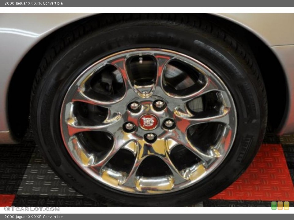 2000 Jaguar XK XKR Convertible Wheel and Tire Photo #40804643