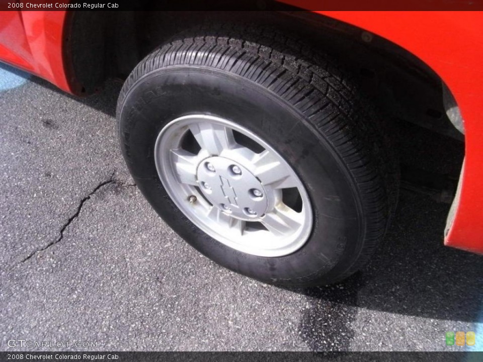 2008 Chevrolet Colorado Regular Cab Wheel and Tire Photo #40810787