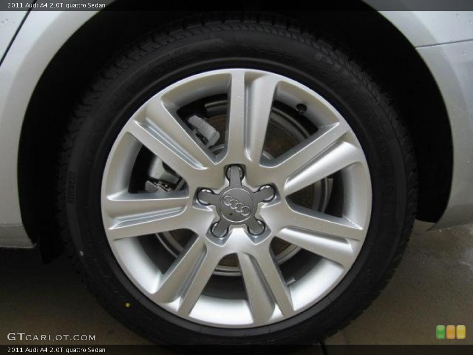 2011 Audi A4 2.0T quattro Sedan Wheel and Tire Photo #40810795