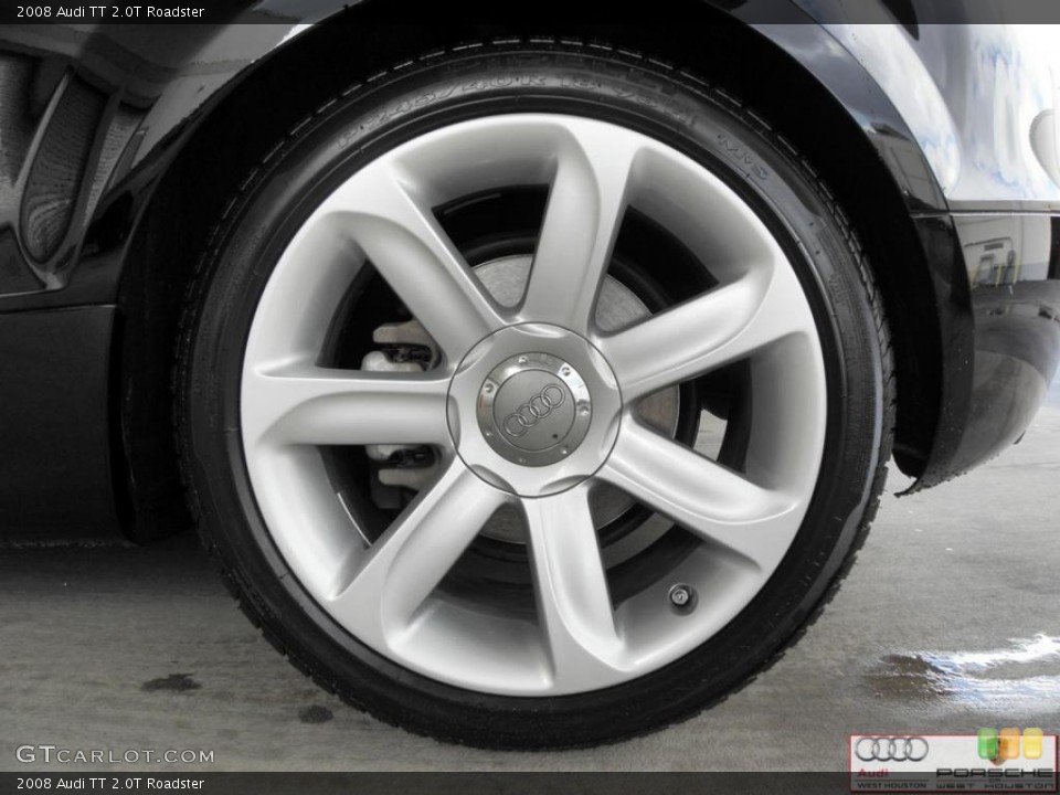 2008 Audi TT 2.0T Roadster Wheel and Tire Photo #40811503