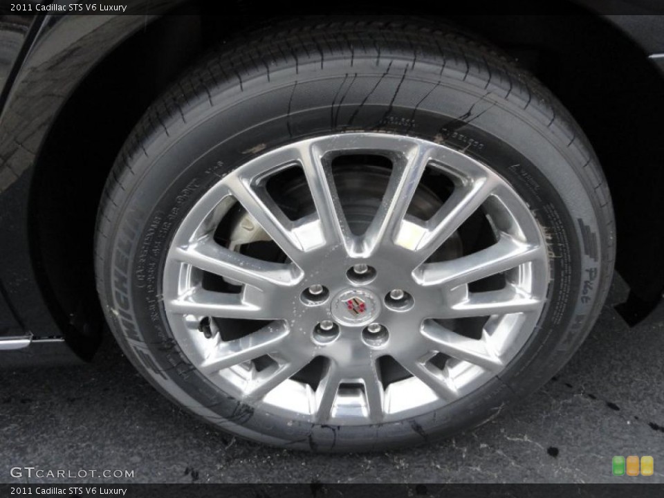 2011 Cadillac STS V6 Luxury Wheel and Tire Photo #40812211