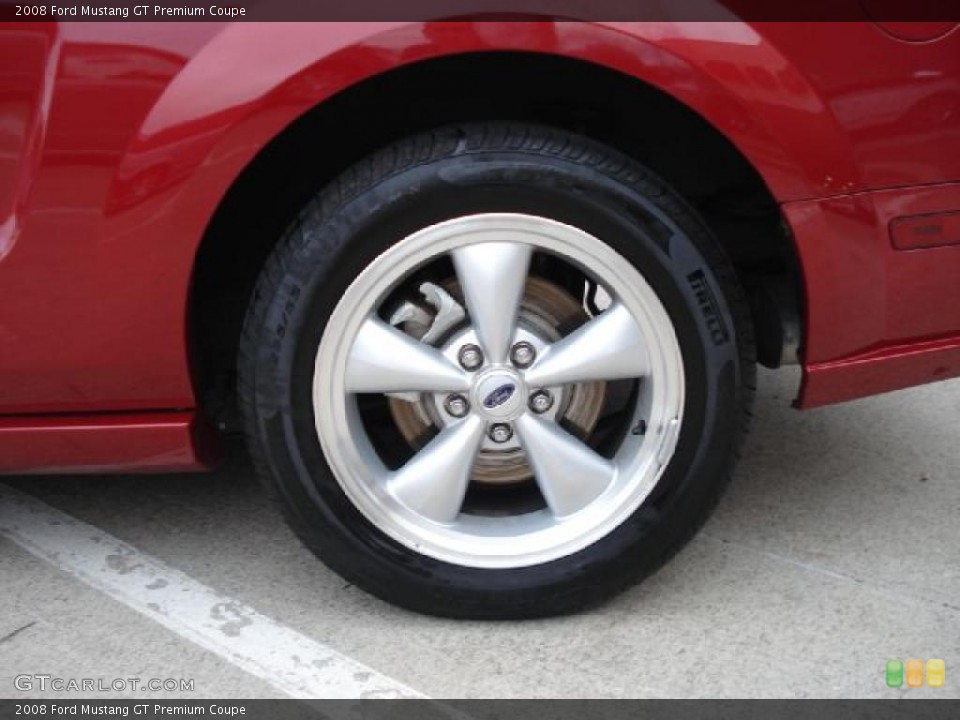 2008 Ford Mustang GT Premium Coupe Wheel and Tire Photo #40812439