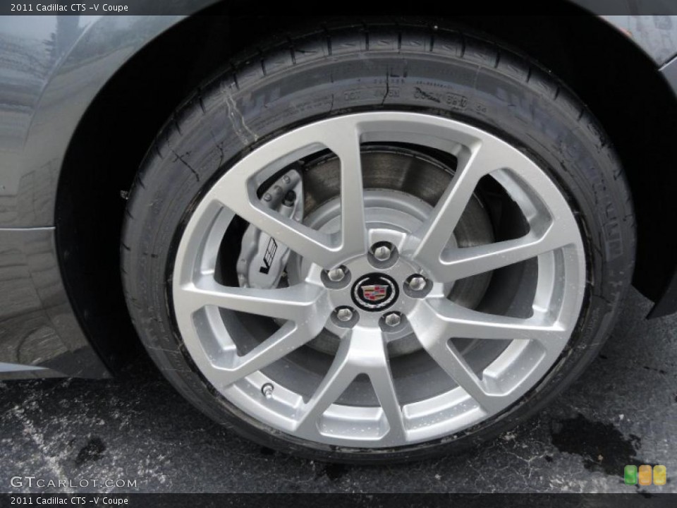 2011 Cadillac CTS -V Coupe Wheel and Tire Photo #40812563