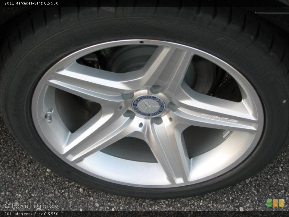 2011 Mercedes-Benz CLS 550 Wheel and Tire Photo #40819043