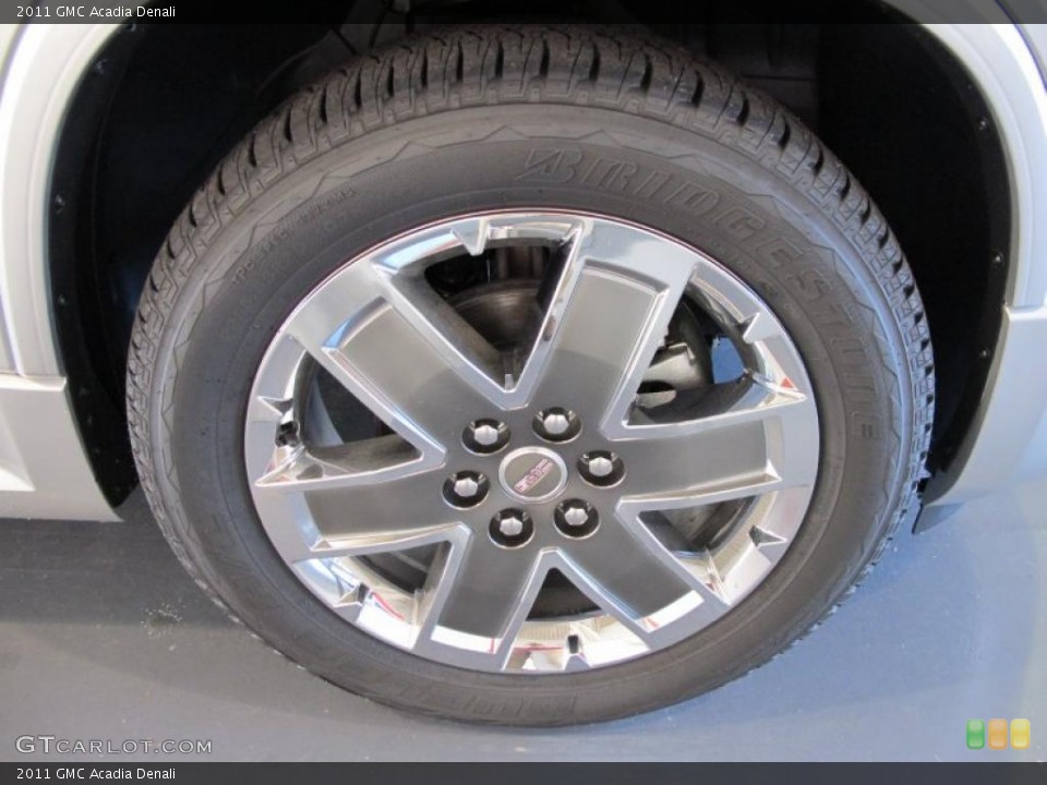 2011 GMC Acadia Denali Wheel and Tire Photo #40830357