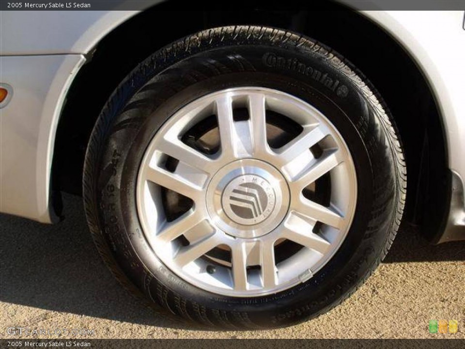 2005 Mercury Sable LS Sedan Wheel and Tire Photo #40844605