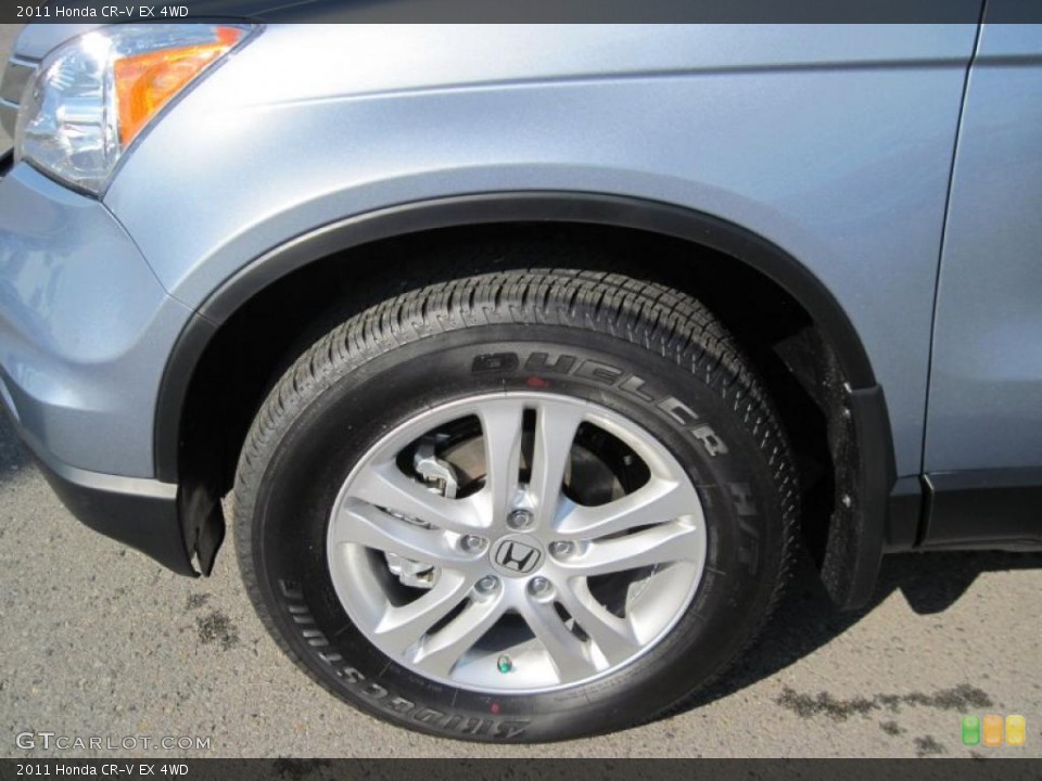 2011 Honda CR-V EX 4WD Wheel and Tire Photo #40846097
