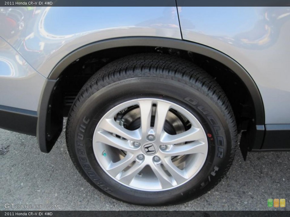 2011 Honda CR-V EX 4WD Wheel and Tire Photo #40846121
