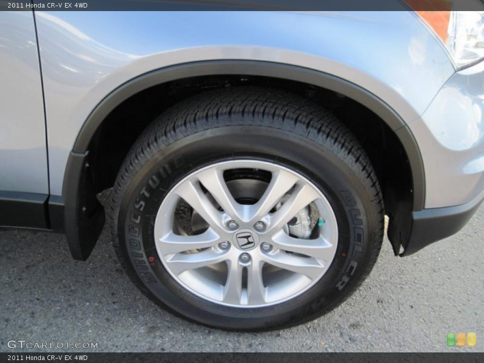 2011 Honda CR-V EX 4WD Wheel and Tire Photo #40846133