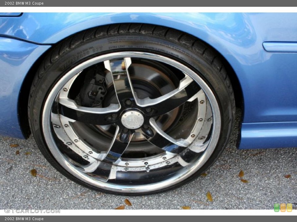 2002 BMW M3 Custom Wheel and Tire Photo #40848665