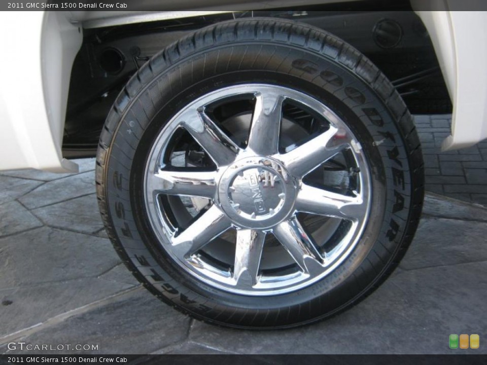 2011 GMC Sierra 1500 Denali Crew Cab Wheel and Tire Photo #40850449