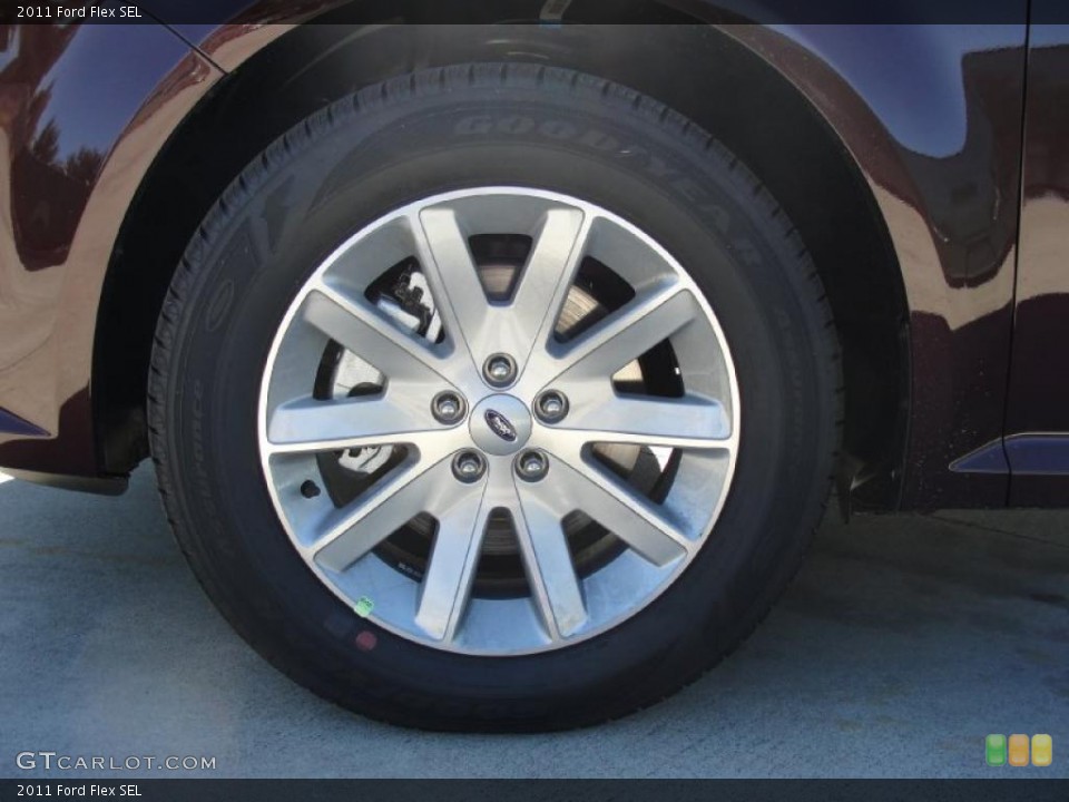 2011 Ford Flex SEL Wheel and Tire Photo #40852557