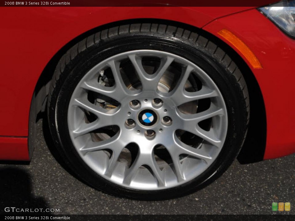 2008 BMW 3 Series 328i Convertible Wheel and Tire Photo #40860253
