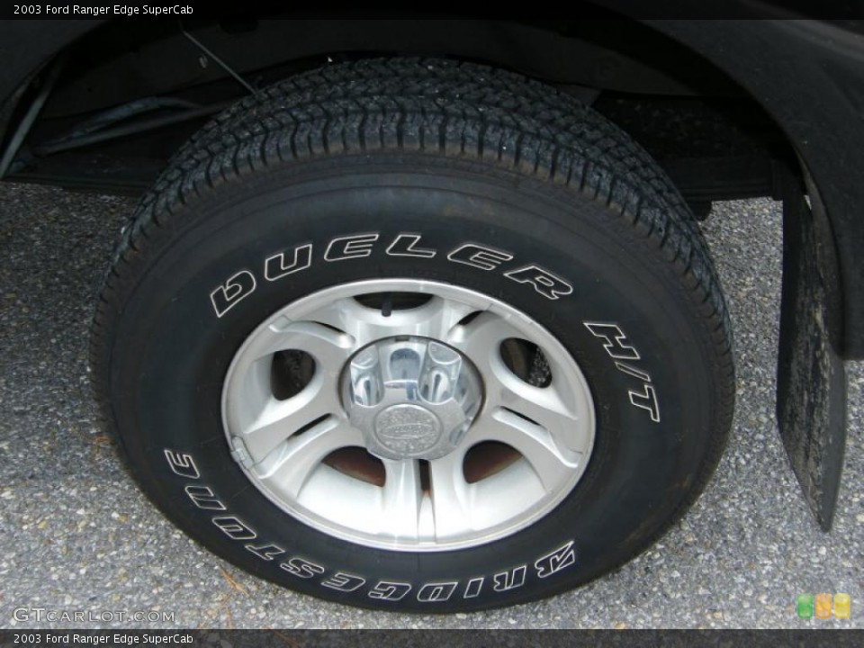 2003 Ford Ranger Edge SuperCab Wheel and Tire Photo #40860373