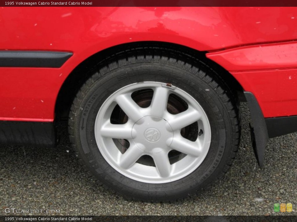 1995 Volkswagen Cabrio  Wheel and Tire Photo #40862241