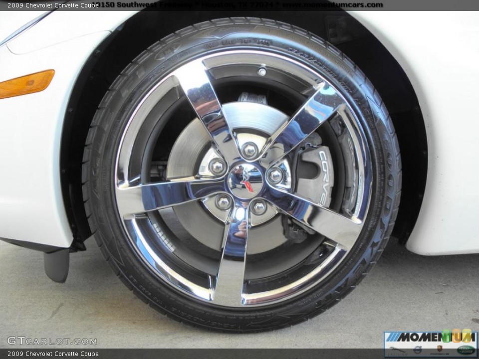 2009 Chevrolet Corvette Coupe Wheel and Tire Photo #40865837