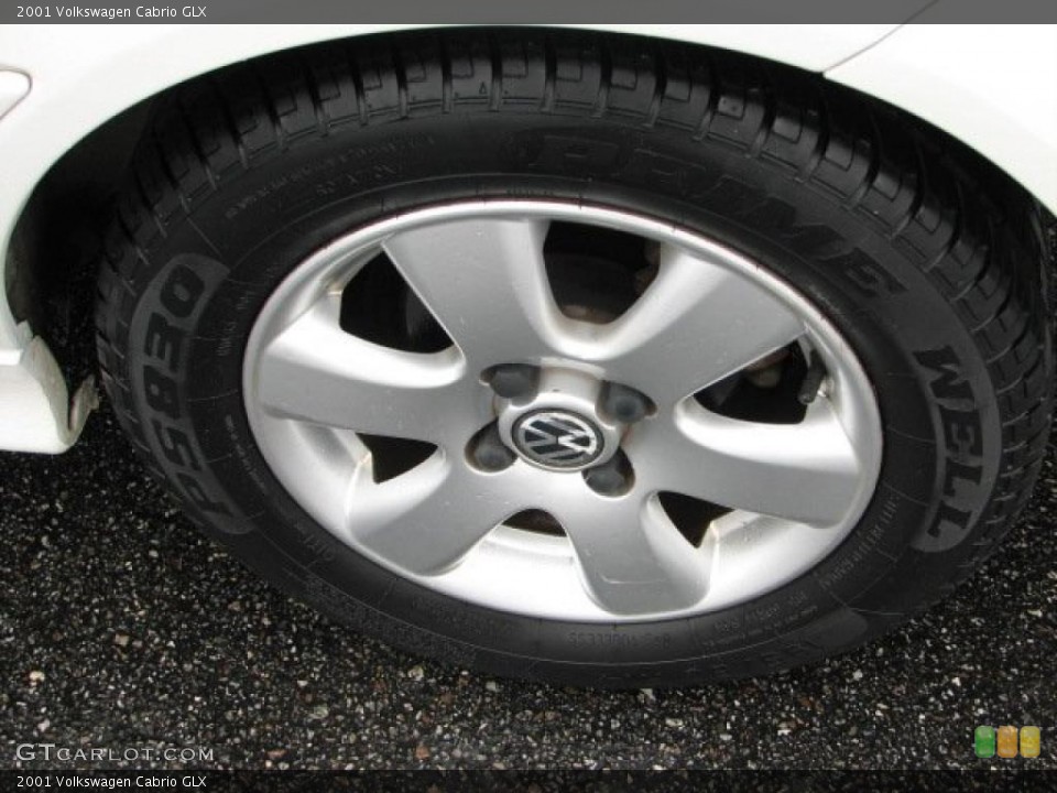 2001 Volkswagen Cabrio GLX Wheel and Tire Photo #40868976
