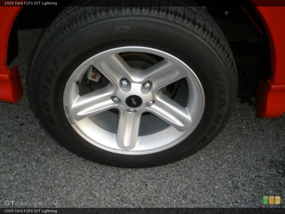 2003 Ford F150 SVT Lightning Wheel and Tire Photo #40869826