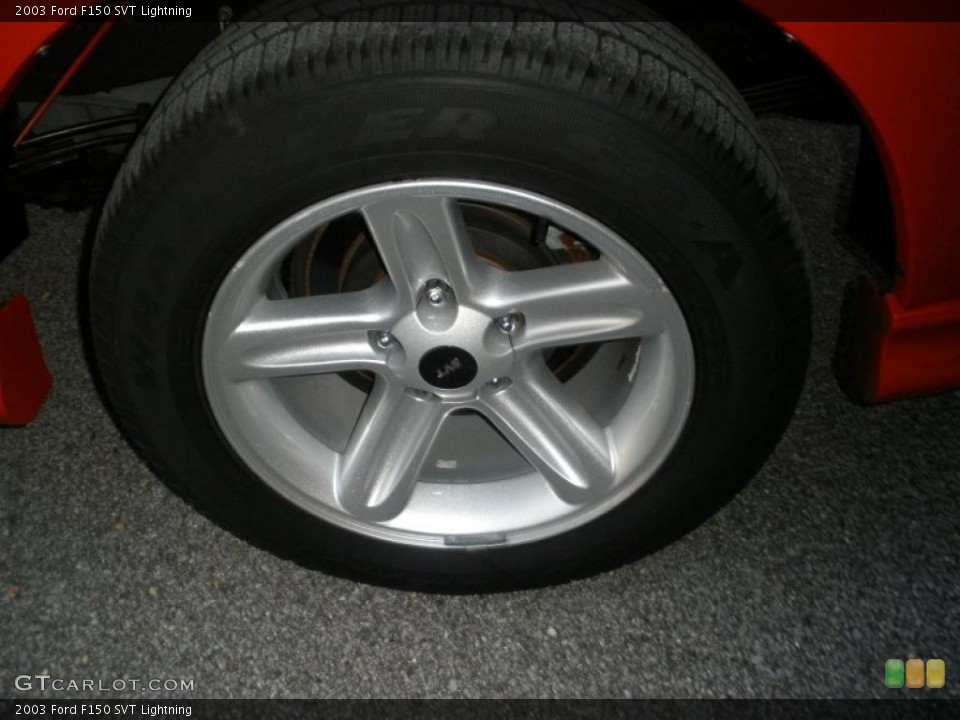 2003 Ford F150 SVT Lightning Wheel and Tire Photo #40869842