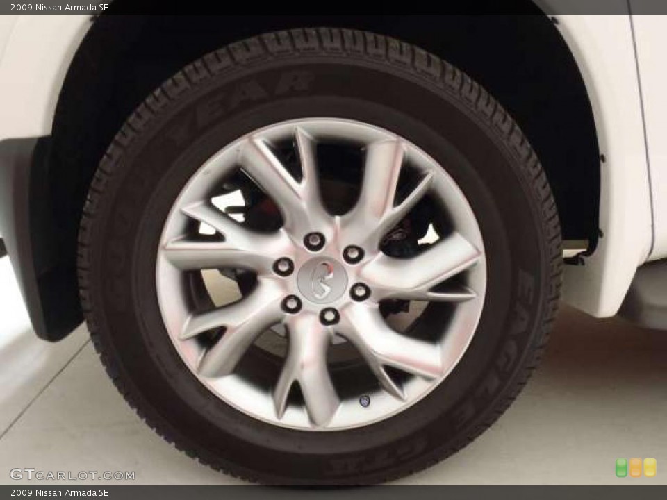 2009 Nissan Armada SE Wheel and Tire Photo #40880421