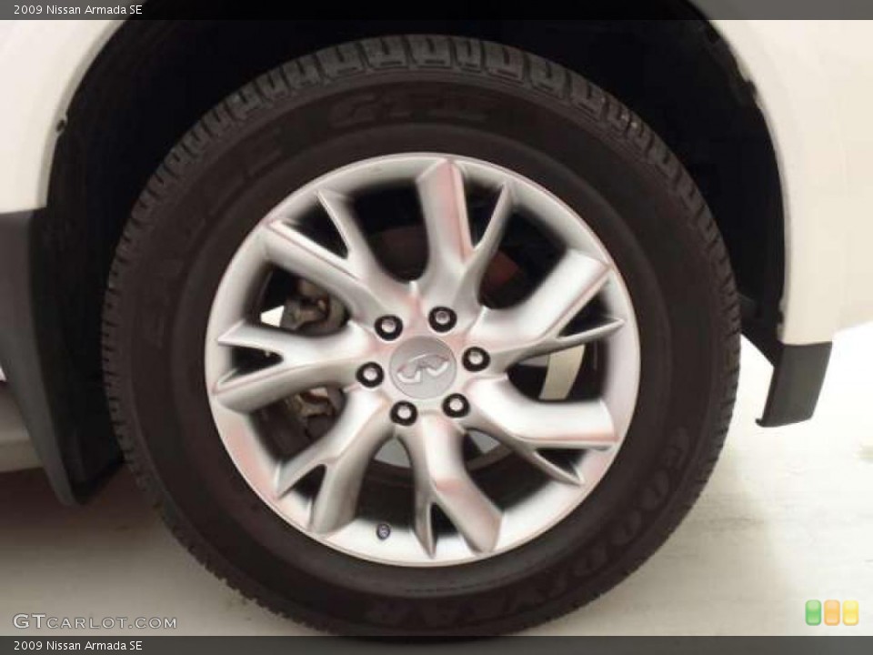 2009 Nissan Armada SE Wheel and Tire Photo #40880529