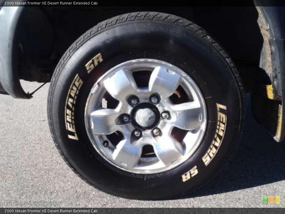 2000 Nissan Frontier XE Desert Runner Extended Cab Wheel and Tire Photo #40881949