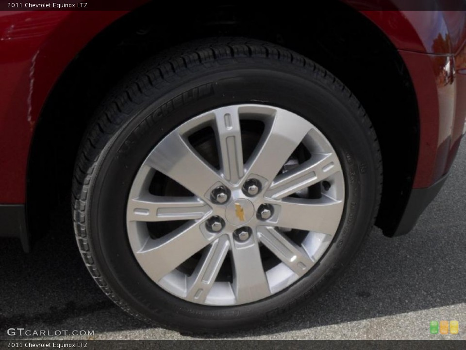 2011 Chevrolet Equinox LTZ Wheel and Tire Photo #40890137