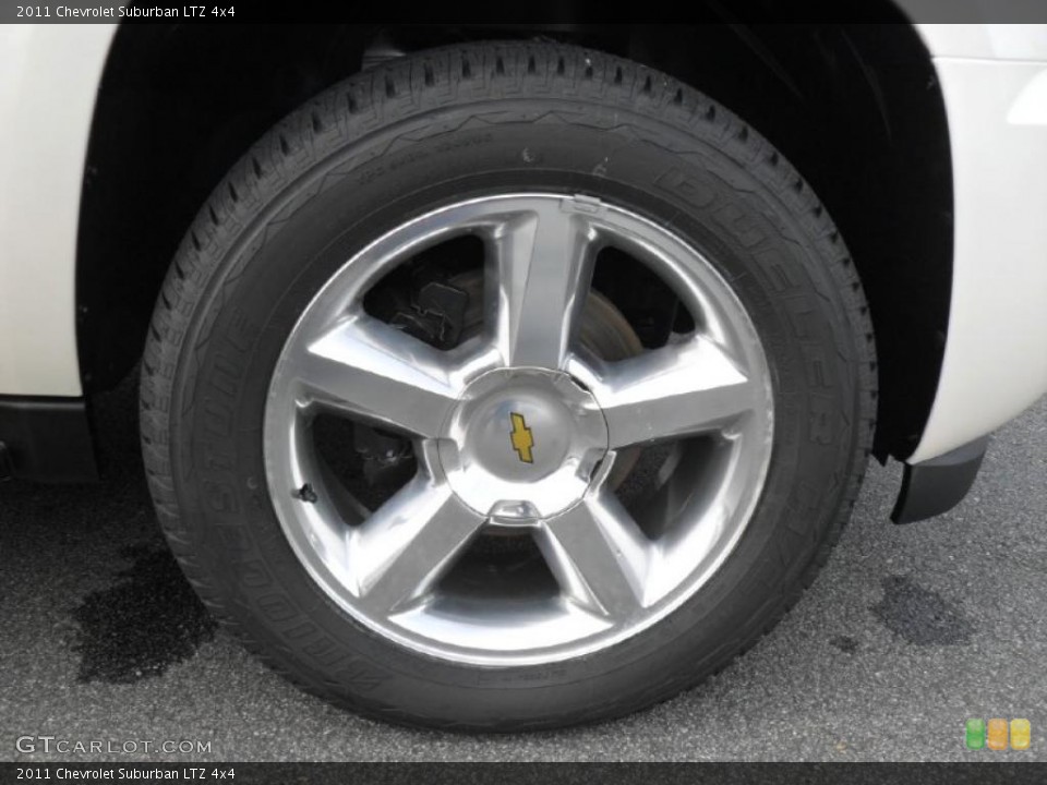 2011 Chevrolet Suburban LTZ 4x4 Wheel and Tire Photo #40890537