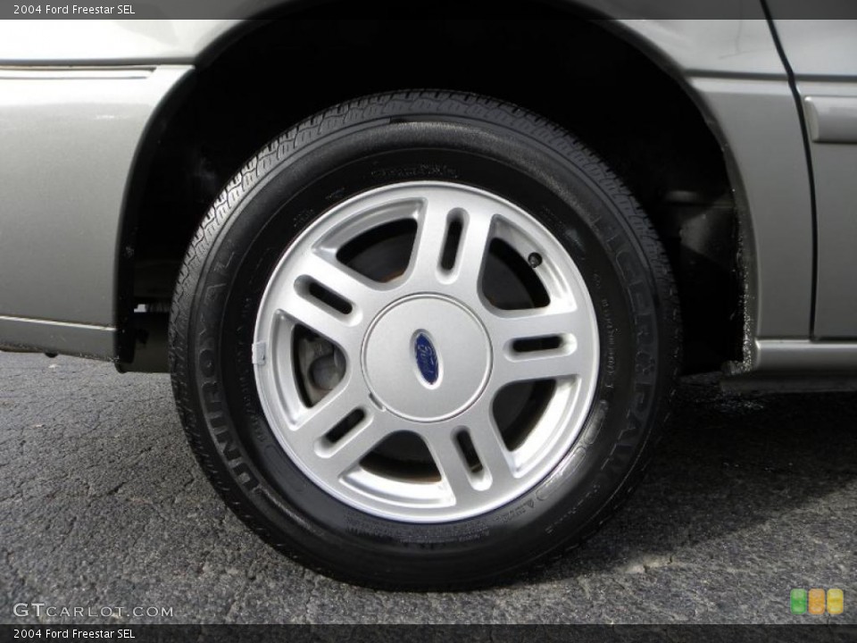 2004 Ford Freestar SEL Wheel and Tire Photo #40892165