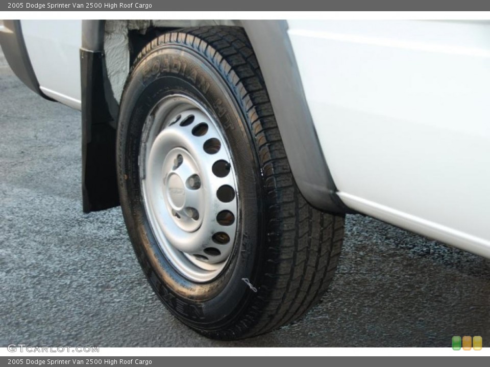 2005 Dodge Sprinter Van 2500 High Roof Cargo Wheel and Tire Photo #40896457