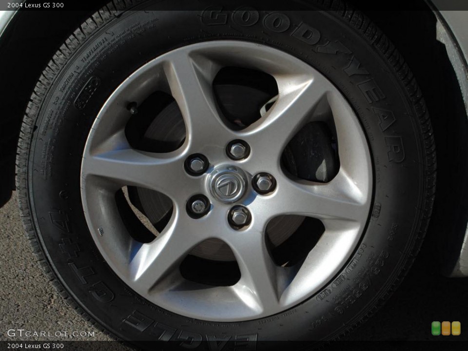 2004 Lexus GS 300 Wheel and Tire Photo #40897101