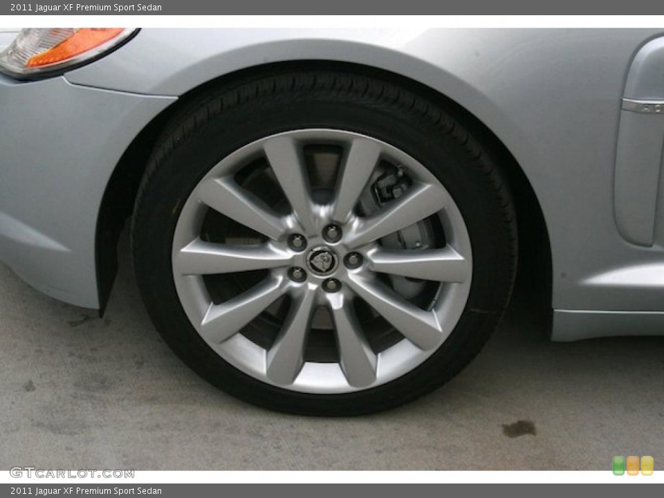 2011 Jaguar XF Premium Sport Sedan Wheel and Tire Photo #40904977
