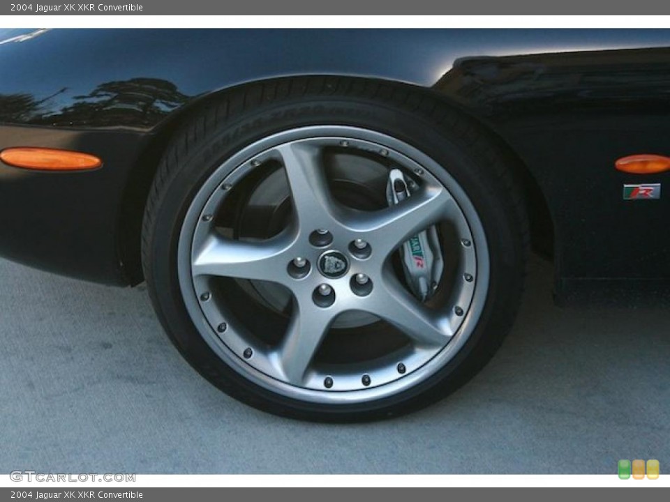 2004 Jaguar XK XKR Convertible Wheel and Tire Photo #40906765
