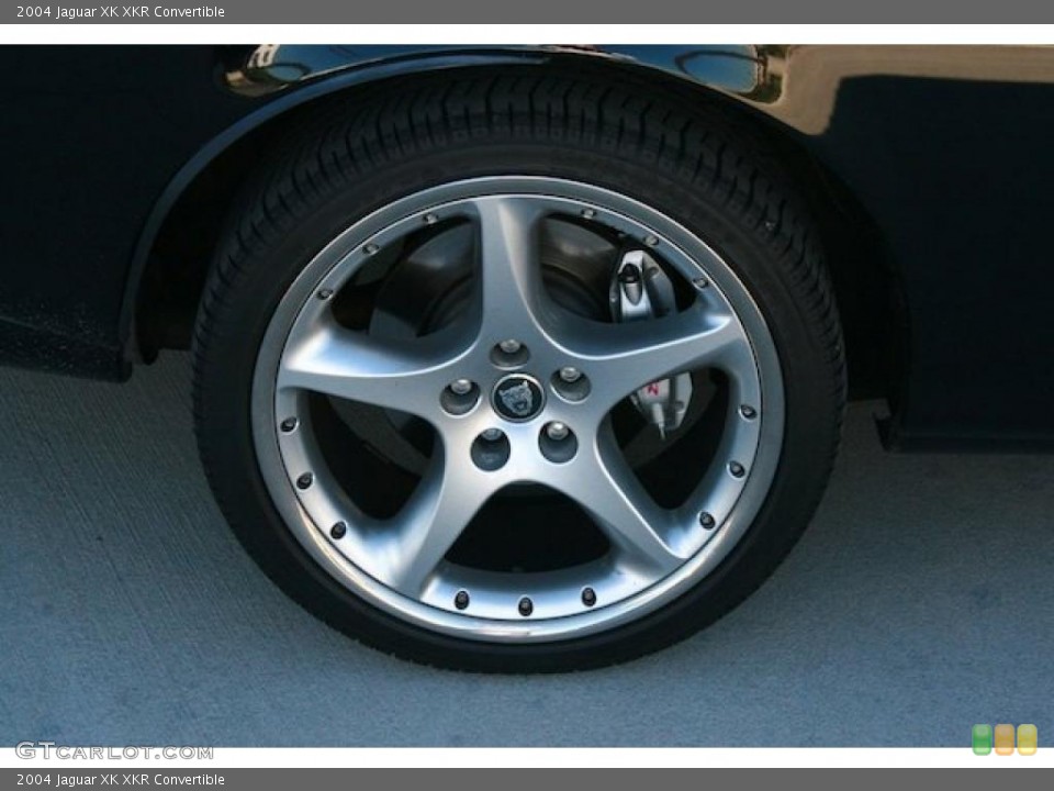 2004 Jaguar XK XKR Convertible Wheel and Tire Photo #40906801