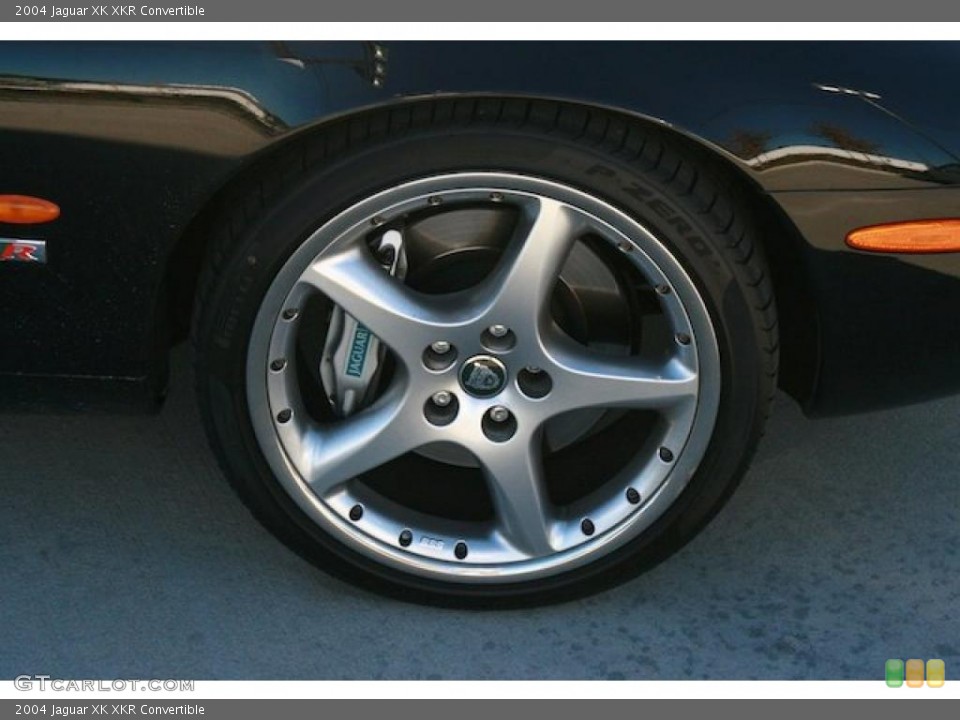 2004 Jaguar XK XKR Convertible Wheel and Tire Photo #40906817